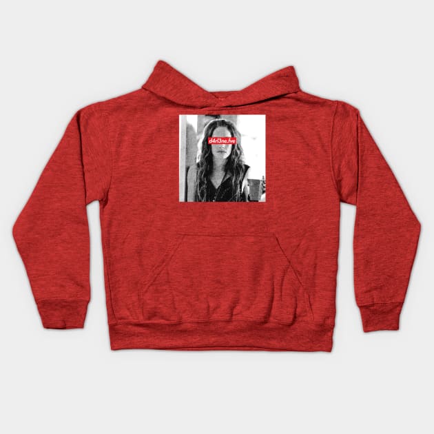 Darlene Mr Robot Kids Hoodie by Aefe